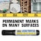 Mighty Marker IM-81 Mighty Marker, Marine & Industrial Shrink Wrap Marker, Black Color Family, 3PK 30181 - alternate 4